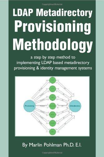 LDAP Metadirectory Provisioning Methodology: a step by step method to implementing LDAP based metadirectory provisioning & identity management systems