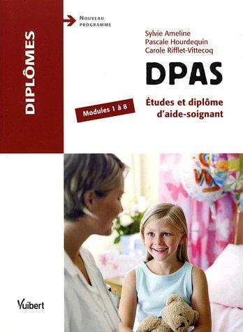 DPAS, études et diplômes d'aide-soignant : modules 1 à 8