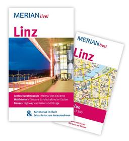 Linz: MERIAN live! - Mit Kartenatlas im Buch und Extra-Karte zum Herausnehmen