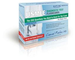 Kaplan Medical USMLE Diagnostic Test Flashcards: The 200 Diagnostic Test Questions You Need to Know for the Exam for Steps 2 & 3 (USMLE Prep)