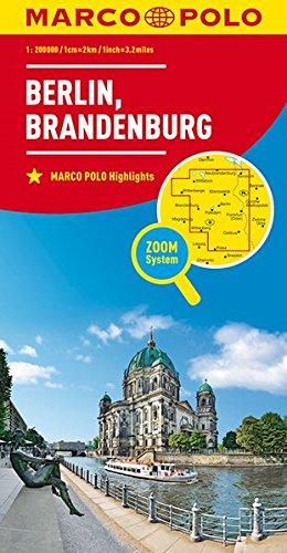 MARCO POLO Karte Deutschland Blatt 4 Berlin, Brandenburg 1:200 000 (MARCO POLO Karten 1:200.000)