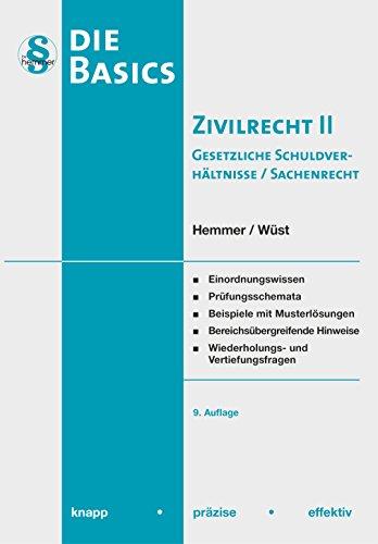 Basics Zivilrecht II - Sachenrecht/gesetzl. SV (Skripten - Zivilrecht)