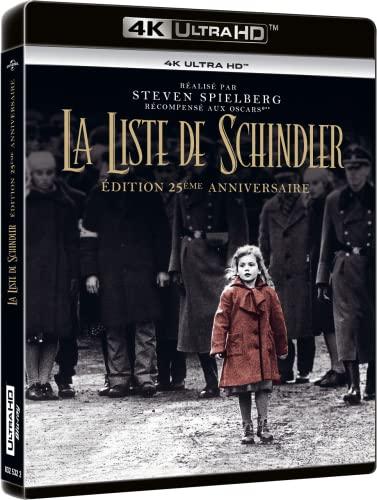 La liste de schindler 4k ultra hd [Blu-ray] [FR Import]