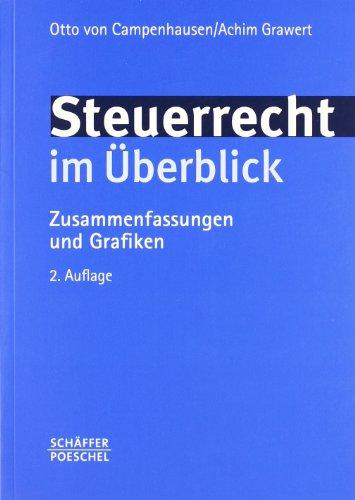 Steuerrecht im Überblick: Zusammenfassungen und Grafiken