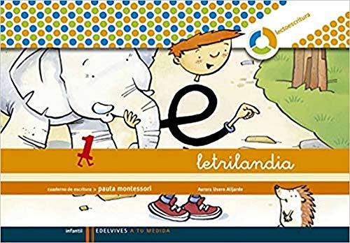 Cuaderno de escritura 1: Pauta Montessori (A tu medida (entorno lógica matemática))