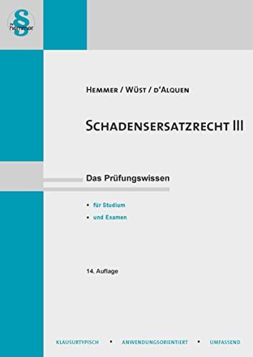 Schadensersatzrecht III: (Skripten - Zivilrecht)