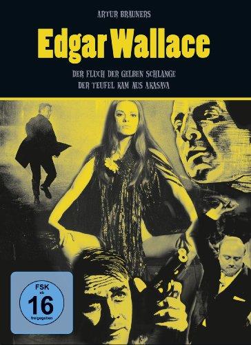 Edgar Wallace - Der Fluch der gelben Schlange / Der Teufel kam aus Akasava [2 DVDs]