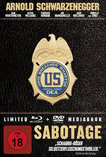 Sabotage - Mediabook [Blu-ray] [Limited Edition]