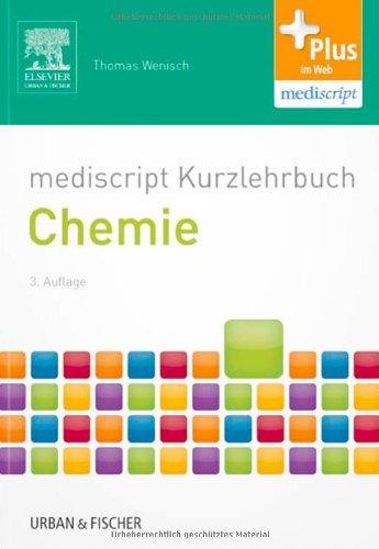 mediscript Kurzlehrbuch Chemie: mit Zugang zur mediscript Lernwelt