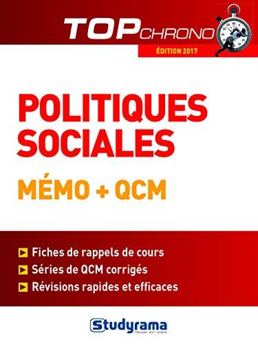 Politiques sociales : mémo + QCM : édition 2017