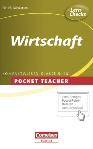 Pocket Teacher - Sekundarstufe I: Wirtschaft