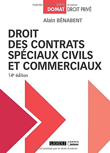 Droit des contrats spéciaux civils et commerciaux