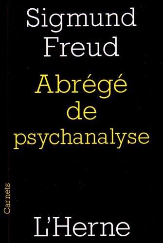 Abrégé de psychanalyse (1938)