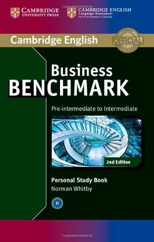 Business Benchmark Pre-Intermediate to Intermediate Bulats and Business Preliminary Personal Study Book