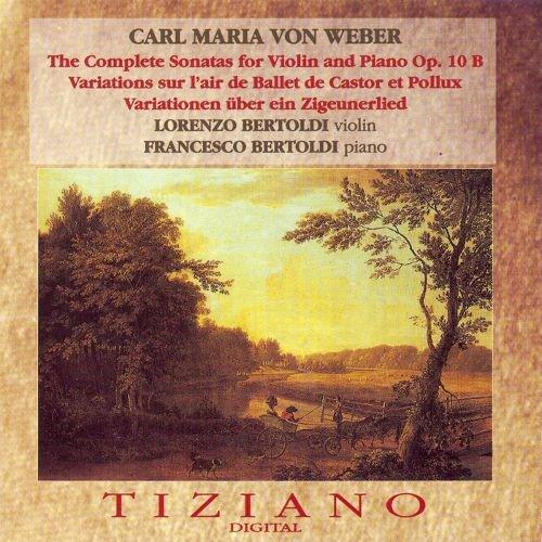 Weber: Six Sonatas For Violin And Piano (UK Import)