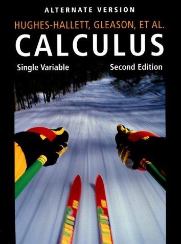 Calculus - Alternate Version: Single Variable