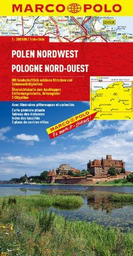 MARCO POLO Karte Polen Nordwest