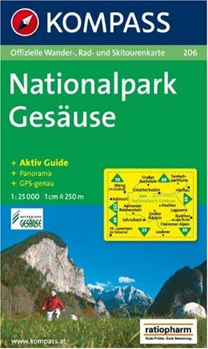 Nationalpark Gesäuse: Wanderkarte mit Radrouten, Skitouren, Panorama und Aktiv Guide. GPS-genau. 1:25000