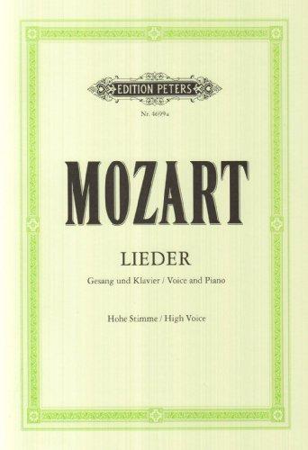 [50] Ausgewählte Lieder: für Hohe Singstimme und Klavier