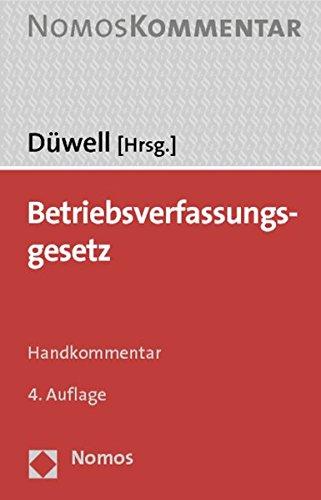 Betriebsverfassungsgesetz: Handkommentar