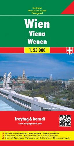 Freytag Berndt Stadtpläne, Wien Gesamtplan - Maßstab 1: 25.000