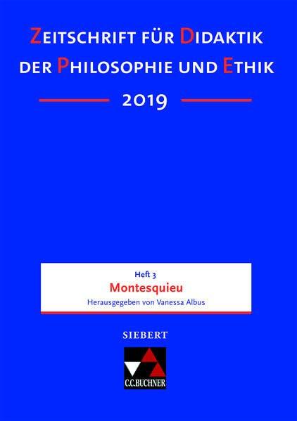 Zeitschrift für Didaktik der Philosophie und Ethik (ZDPE) / ZDPE Ausgabe 03/2019: Erscheinungsweise: vierteljährlich. ISSN 1619-6686, je Heft ca. 120 ... ISSN 1619-6686, je Heft ca. 120 Seiten)