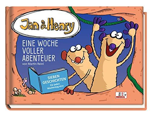 Jan & Henry - Eine Woche voller Abenteuer: Sieben Geschichten - für jeden Wochentag eine (Jan & Henry / Gutenachtgeschichten)