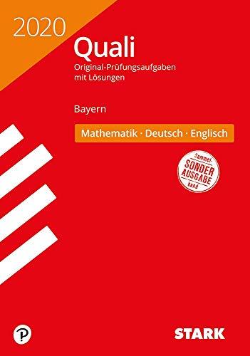 STARK Original-Prüfungen Quali Mittelschule 2020 - Mathematik, Deutsch, Englisch 9. Klasse - Bayern