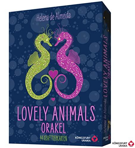 Lovely Animals Orakel: 44 Krafttierkarten für Erwachsene und Kinder (Krafttier Fuchs, Elefant, Eichhörnchen...Orakel Deutsch):