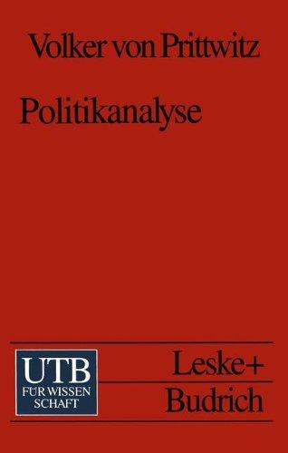 Politikanalyse (Uni-Taschenbücher)