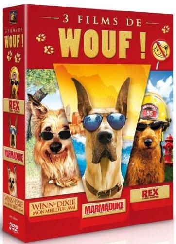 3 films de wouf ! : marmaduke ; winn-dixie - mon meilleur ami ; rex, chien pompier [FR Import]