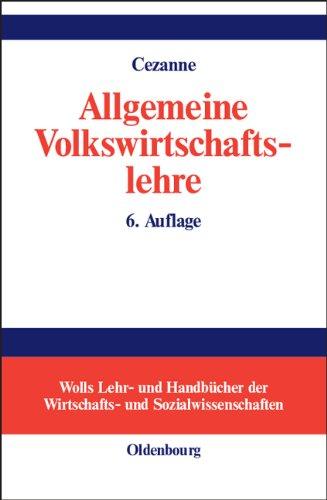 Allgemeine Volkswirtschaftslehre