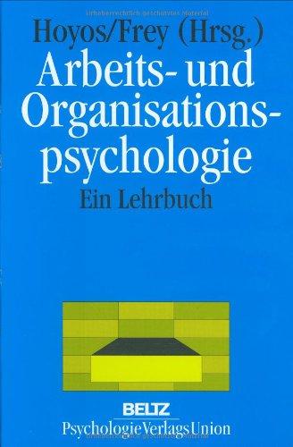 Arbeits- und Organisationspsychologie