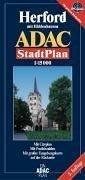 ADAC Stadtplan Herford: Mit Hiddenhausen. Mit Cityplan. Mit Rad- und Wanderwegen. Mit Postleitzahlen. Mit großer Umgebungskarte