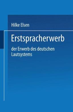 Erstspracherwerb: Der Erwerb des deutschen Lautsystems (DUV Sprachwissenschaft) (German Edition)