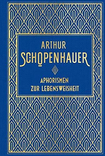 Aphorismen zur Lebensweisheit: Leinen mit Goldprägung