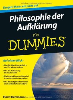 Philosophie der Aufklärung für Dummies (Fur Dummies)