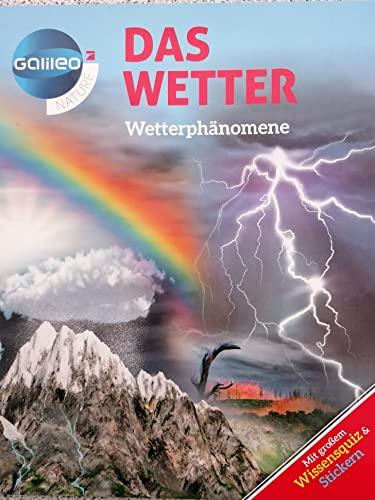 Buch Galileo Wissen. Das Wetter Wetterphänomene mit Quiz und Stickern