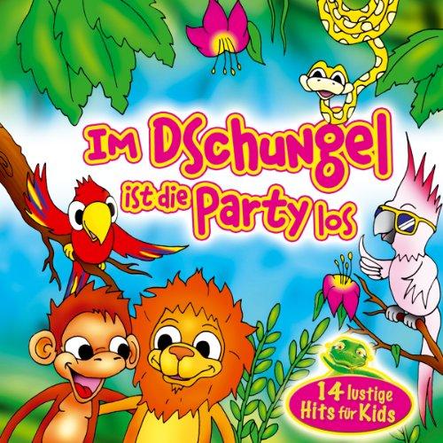 Im Dschungel ist die Party los; 14 lustige Hits für Kids; Incl. Texte zum Mitsingen; Leo Löwe; Alles Banana; Der Superstar heißt Jaguar; Ein Uhu aus Peru; Winnetou der Kakadu; Im Nil im Nil da schwimmt ein Krokodil