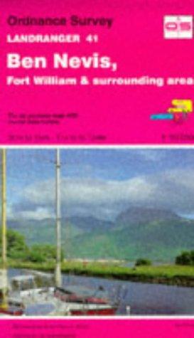 Landranger Maps: Ben Nevis, Fort William and Surrounding Area Sheet 41 (OS Landranger Map)