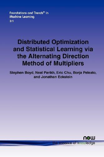 Distributed Optimization and Statistical Learning Via the Alternating Direction Method of Multipliers (Foundations and Trends(r) in Machine Learning, Band 8)