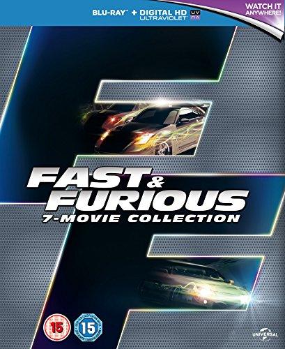 Fast & Furious 1-7 [Blu-ray] [Region Free]