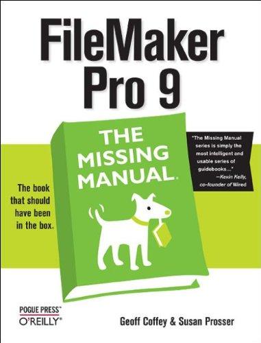 FileMaker Pro 9 (Missing Manual)