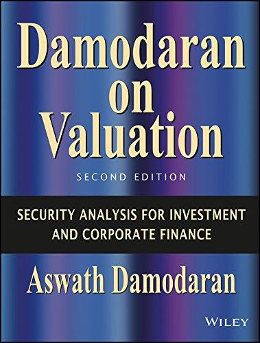 DAMODARAN ON VALUATION : SECURITY ANALYSIS FOR INVESTMENT AND CORPORATE FINANCE  2ED