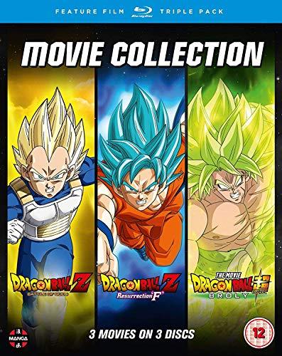 Dragon Ball Movie Trilogy (Battle Of Gods, Resurrection F , Broly) [Blu-ray]