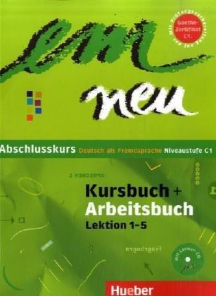 em neu Abschlusskurs Lektion 1 - 5. Kursbuch und Arbeitsbuch