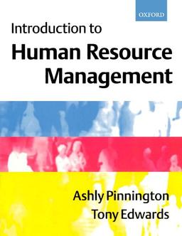 Introduction To Human Resource Management