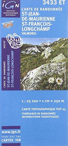 St-Jean-de-Maurienne 1 : 25 000: Valmorel: IGN.3433ET