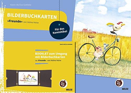 Bilderbuchkarten »Freunde« von Helme Heine: Mit Booklet zum Umgang mit 12 Bilderbuchkarten für das Kamishibai (Beltz Nikolo)