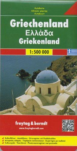 Freytag Berndt Autokarten, Griechenland - Maßstab 1:500.000